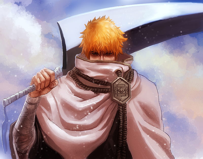 Orange Spikey Anime Hair Ichigo