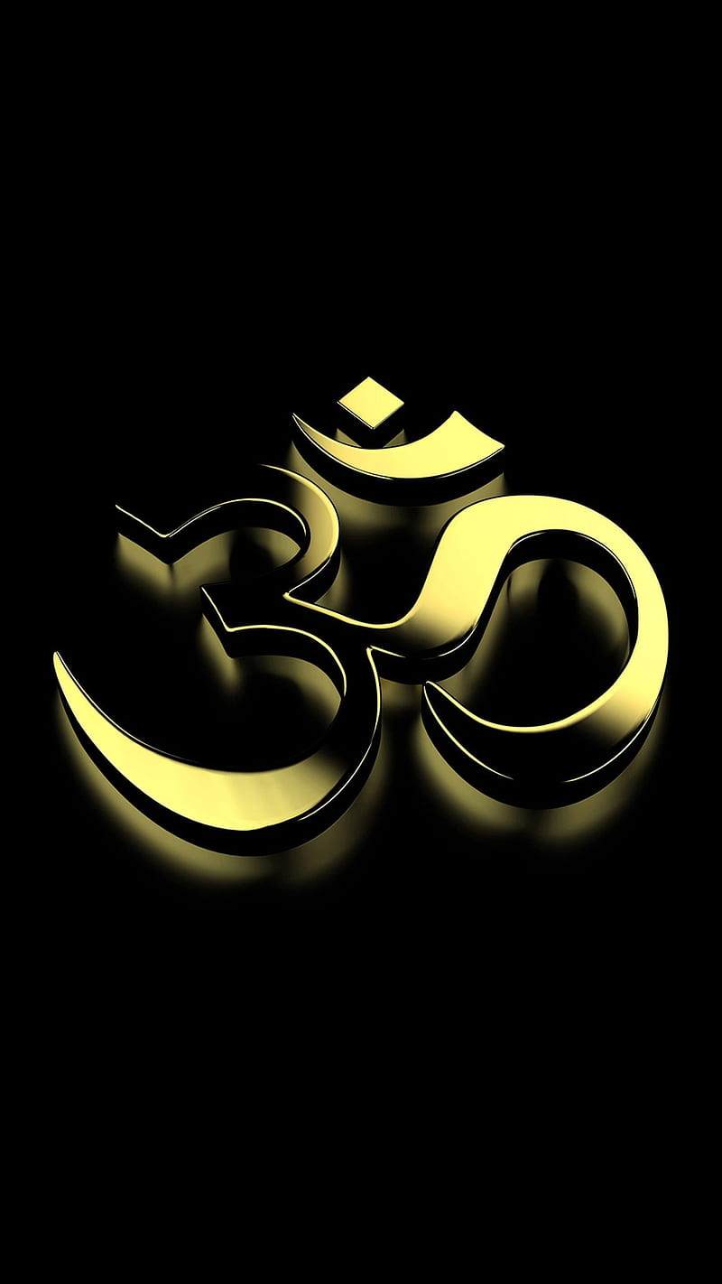 OM Creative By Smoke With Dark Background HD Wallpaper