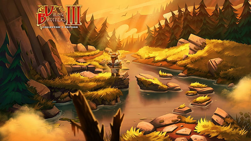 Viking Brothers 3-02, cool, video games, puzzle, fun, time management, HD wallpaper