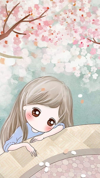 Sad Anime Girl Cartoon Face Stock Illustration 2310233801