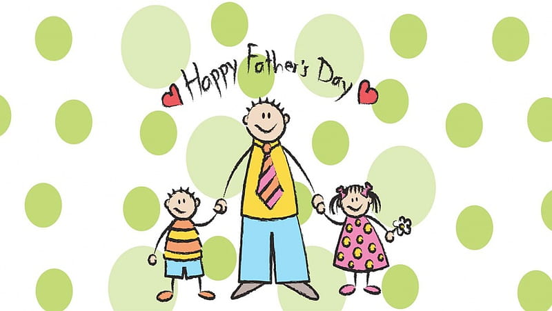 Happy Father'S Day Art, HD wallpaper