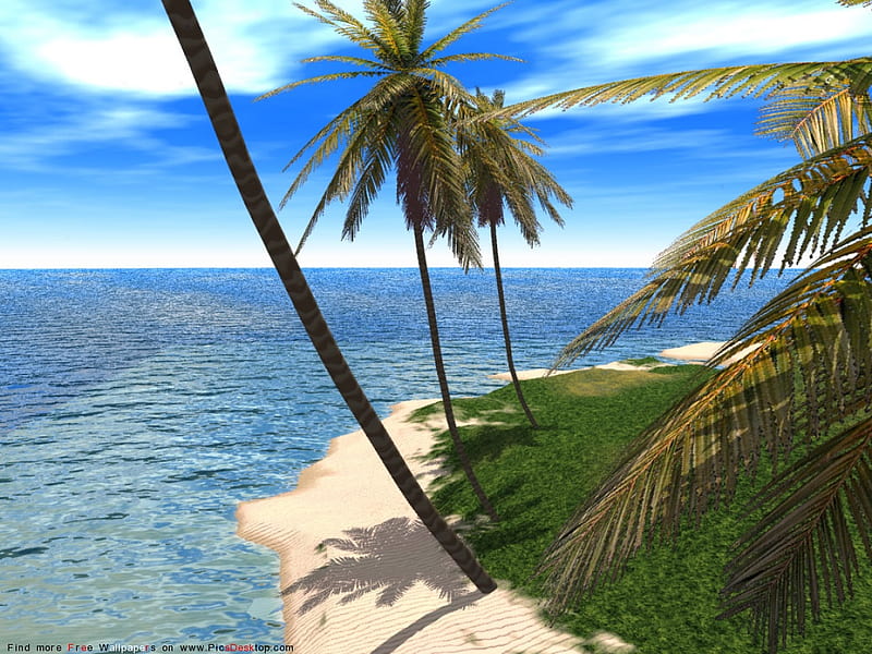 PRETTY BEACH, beach, sand, nature, sky, HD wallpaper | Peakpx