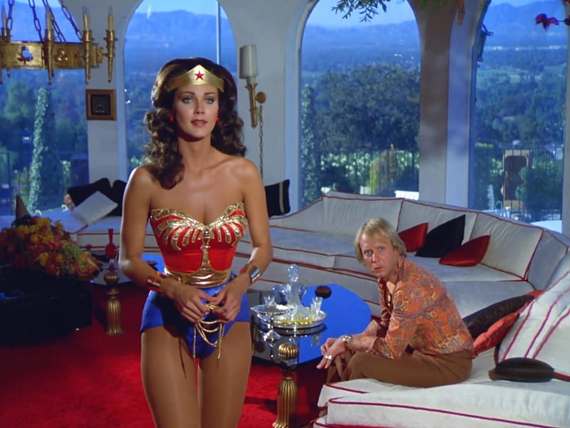 Wonder Woman's Plea, Wonder Woman, Lynda Carter, Martin Mull, WW, Pied Piper, HD wallpaper