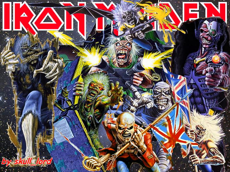 Iron Maiden, metal, iron, cool, maiden, HD wallpaper | Peakpx