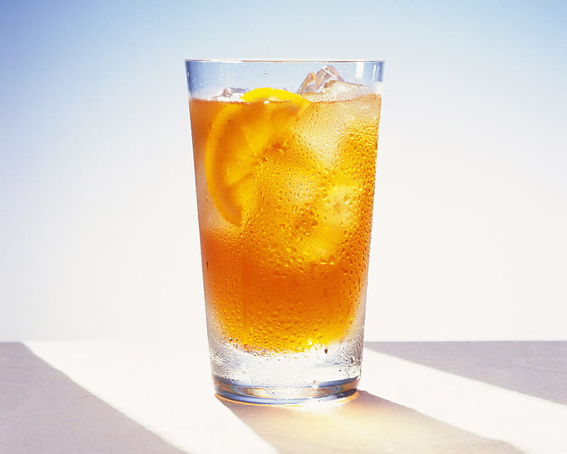 Lemon Flavored Iced Tea, drink, food, HD wallpaper