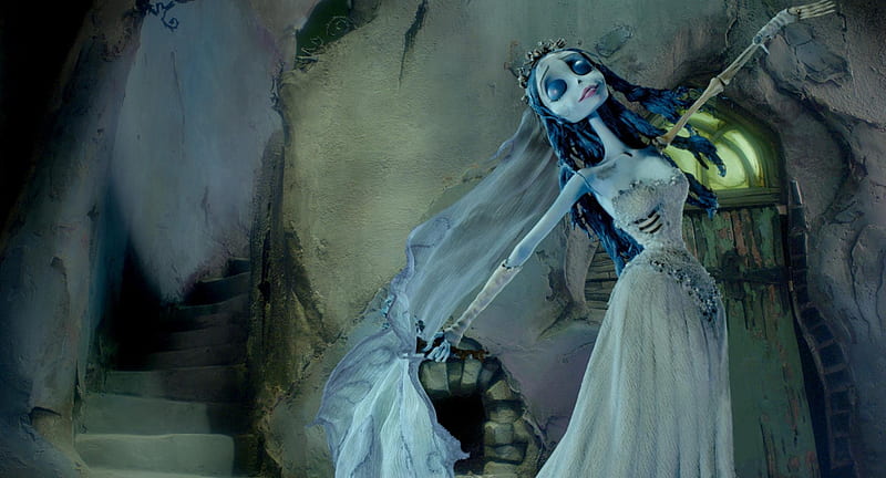 The Corpse Bride, bride, corpse, undead, HD wallpaper