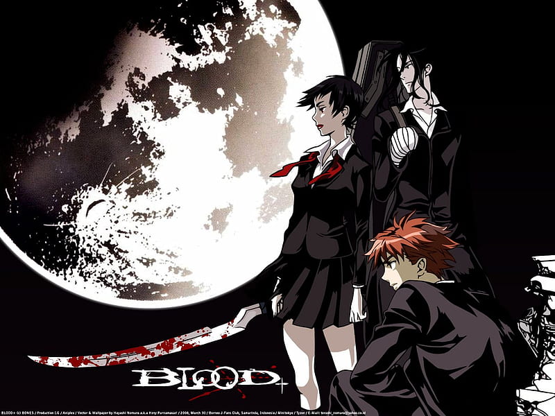 Blod, fantasy, fatastika, anime, HD wallpaper