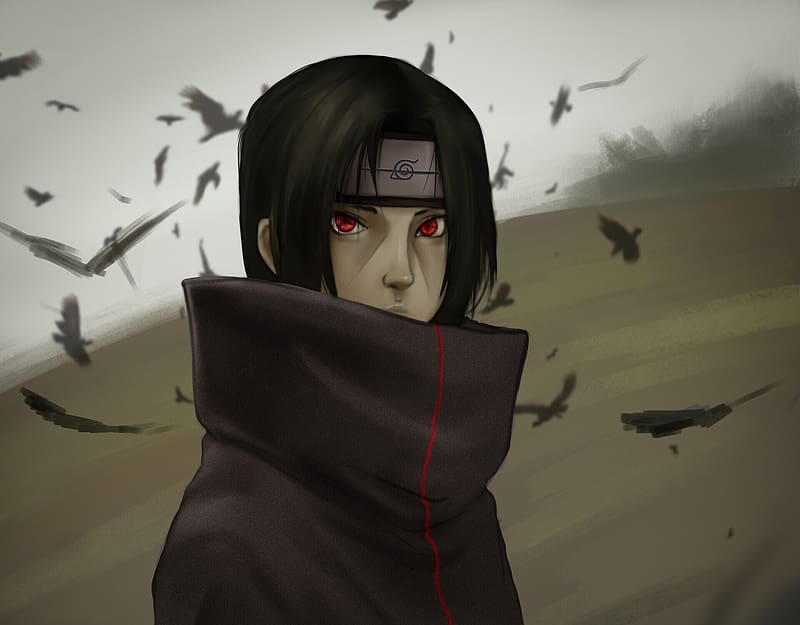 Anime, Naruto, Red Eyes, Itachi Uchiha, HD wallpaper | Peakpx