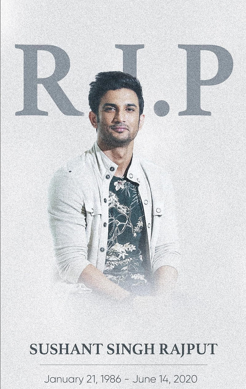 Sushant, actor, bollywood, cinema, rip, ssr, sushant singh rajput, HD phone wallpaper