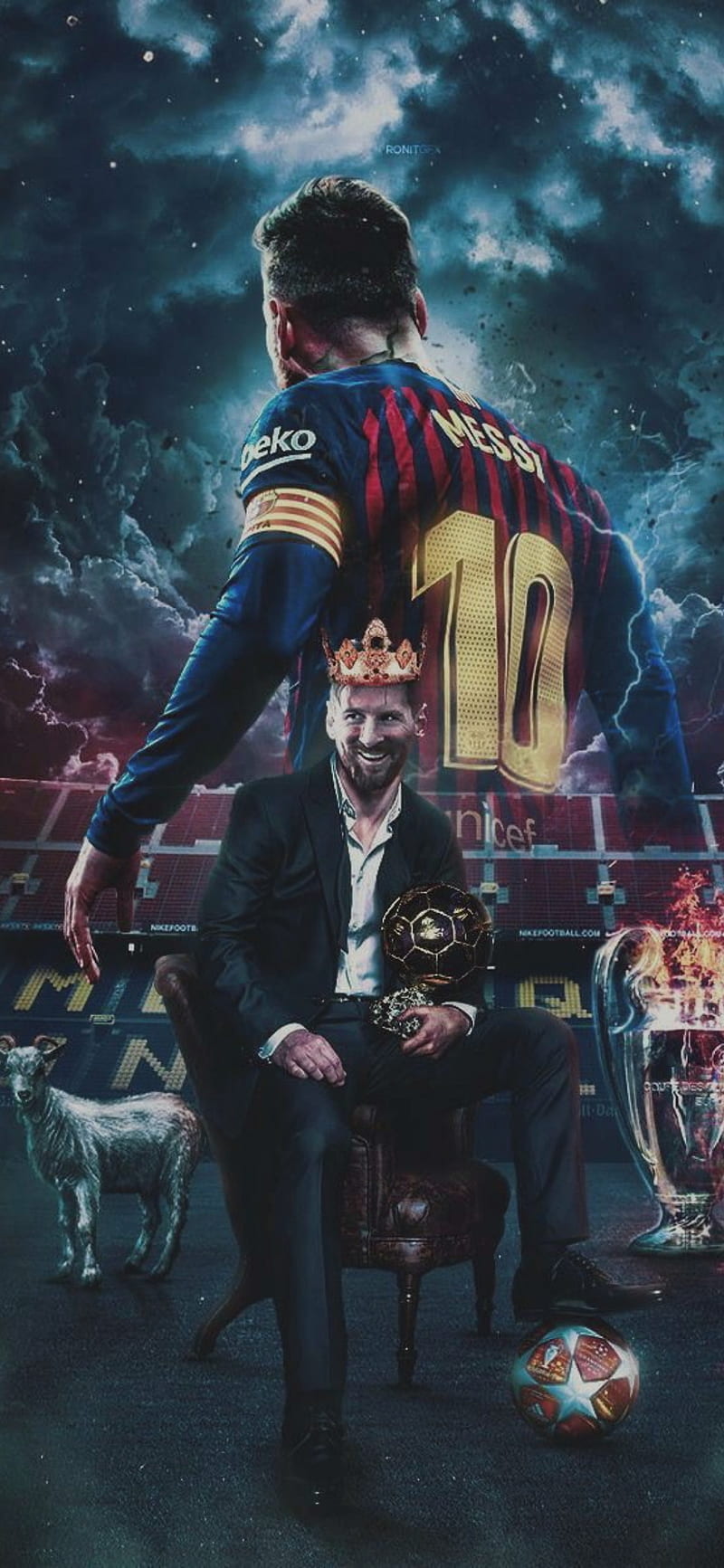 Leo Messi GOAT, argentina, barcelona, dios, lionel, HD phone wallpaper