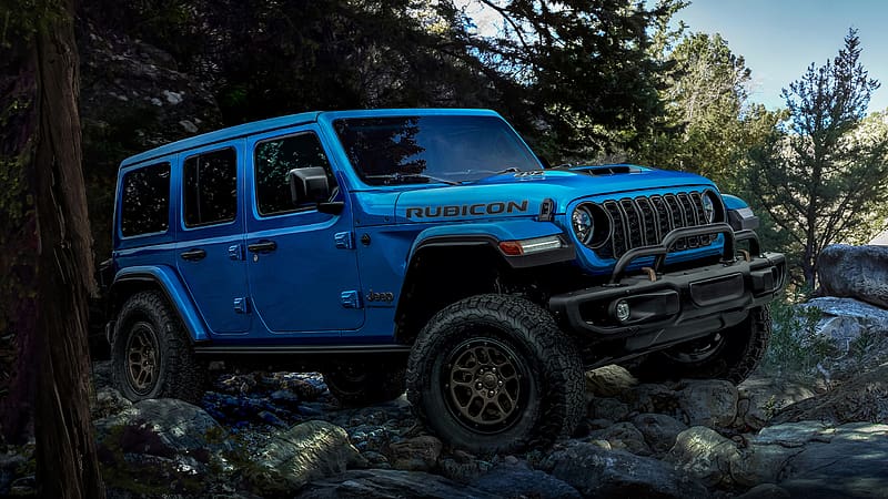 Jeep Wrangler Unlimited Rubicon 2023, HD wallpaper