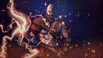 Sparta rage God of War Kratos wallpaper, 1920x1080, 267440