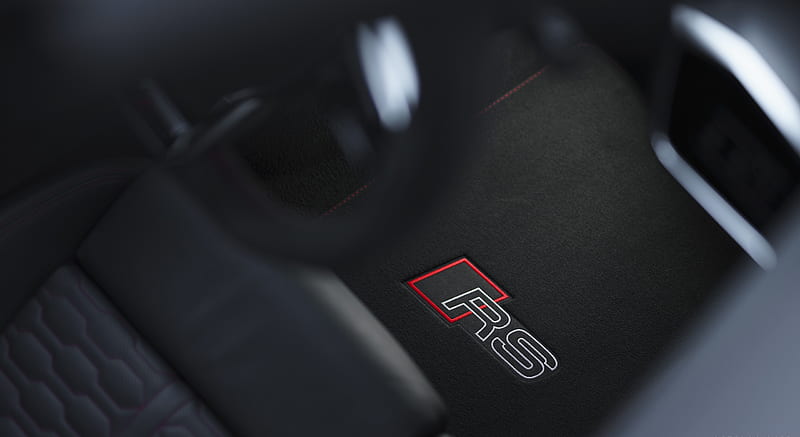 2020 Audi RS 6 Avant (UK-Spec) - Interior, Floor Mat , car, HD wallpaper