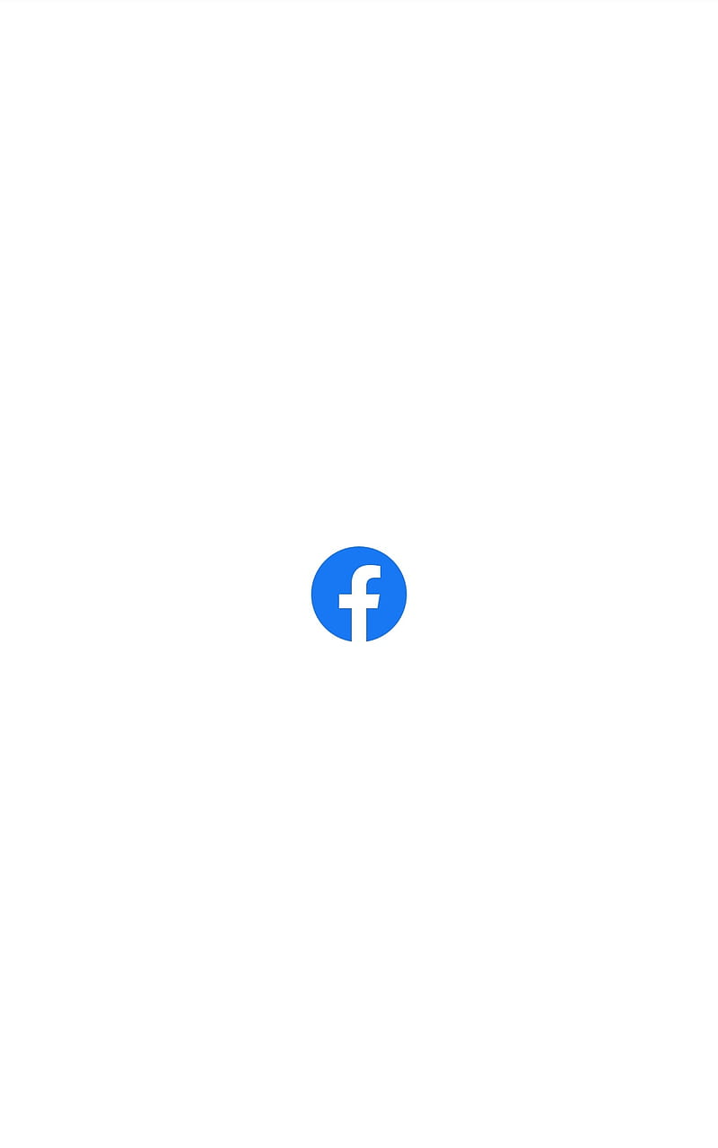 Facebook Logo, white, HD phone wallpaper