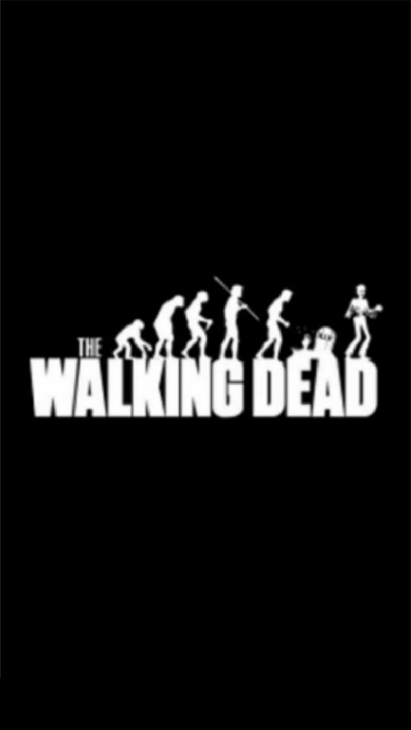 The walking dead, logo, logos, movie, netflix, series, walking dead, zombie, zombies, HD phone wallpaper
