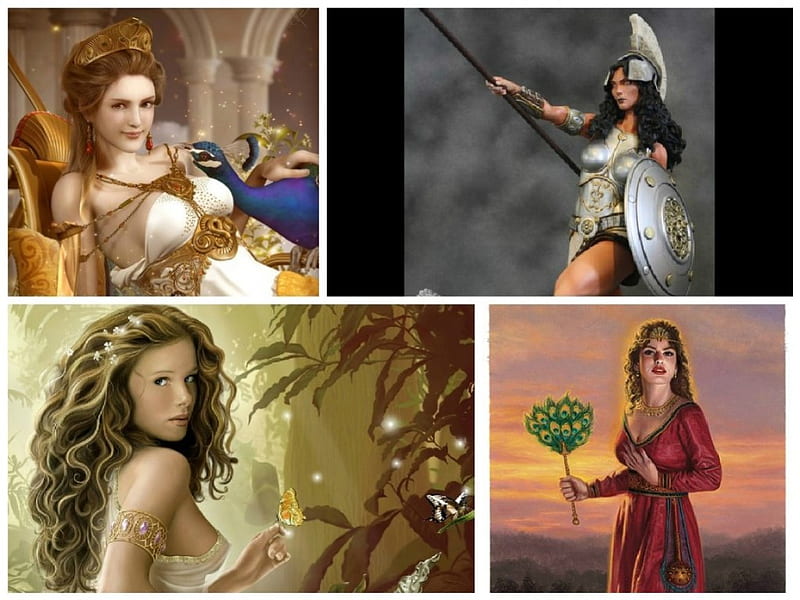 Greek Goddesses, Wiccan, Deity, religious, Greek, Goddess, Persephone, Athena, Pagan, myth, Artemis, Hera, HD wallpaper