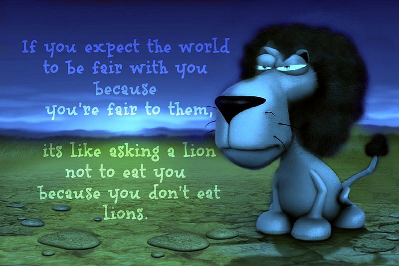 I DON'T EAT LIONS, thoughts, art, words, eat, fantasy, quotes, funny, surreal, lions, HD wallpaper