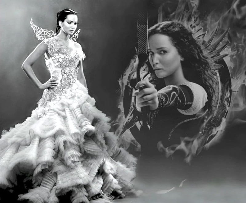 Beautiful Katniss Everdeen, bonito, Katniss, Everdeen, film, HD wallpaper