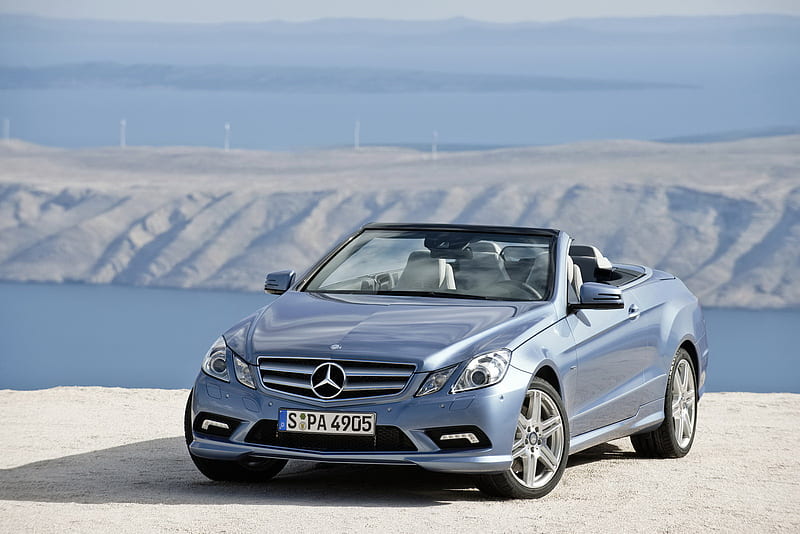 Mercedes Benz E Class Convertible, e class, mb, tuning, car, HD wallpaper