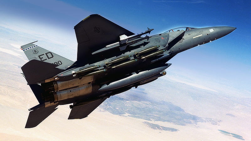 Ready for Thunder F-15, sparrow missiles, eagle, f-15, 1080i Entropy aim ram, 1920 x 1080, HD wallpaper