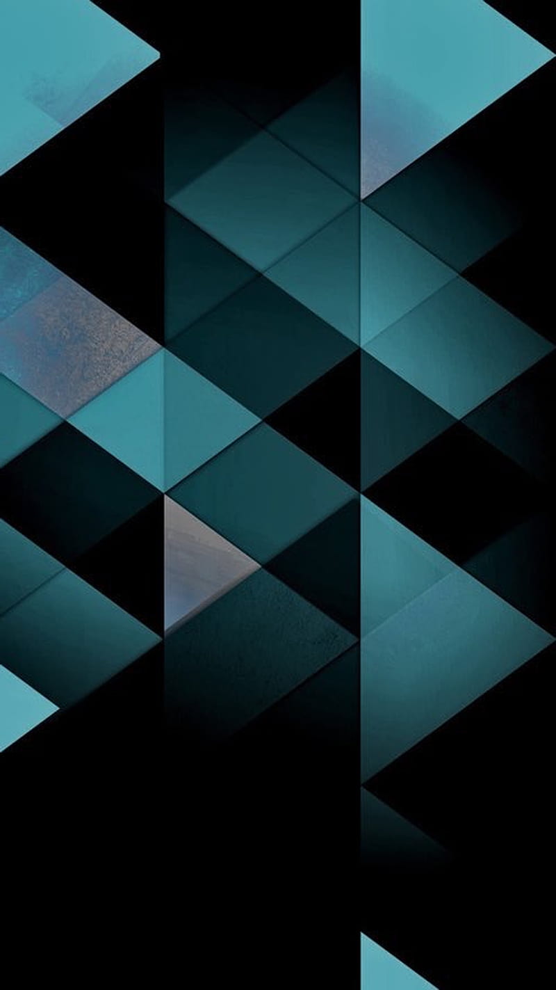 Blue Angles, 929, black, desenho, geometric, new, pattern, HD phone wallpaper