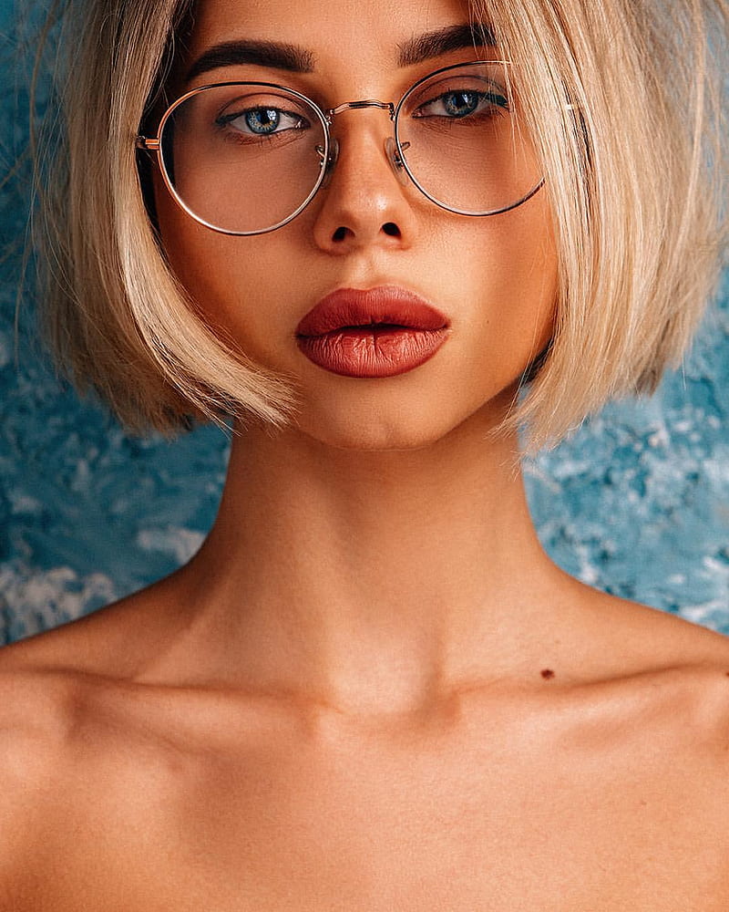 women, model, blonde, portrait, Aleksey Trifonov, HD phone wallpaper
