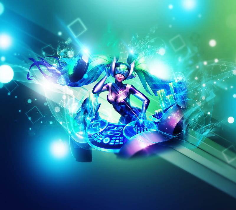 Como Colocar Wallpaper Animado De League Of Legends Na Sua Area De Trabalho  (DJ SONA) 