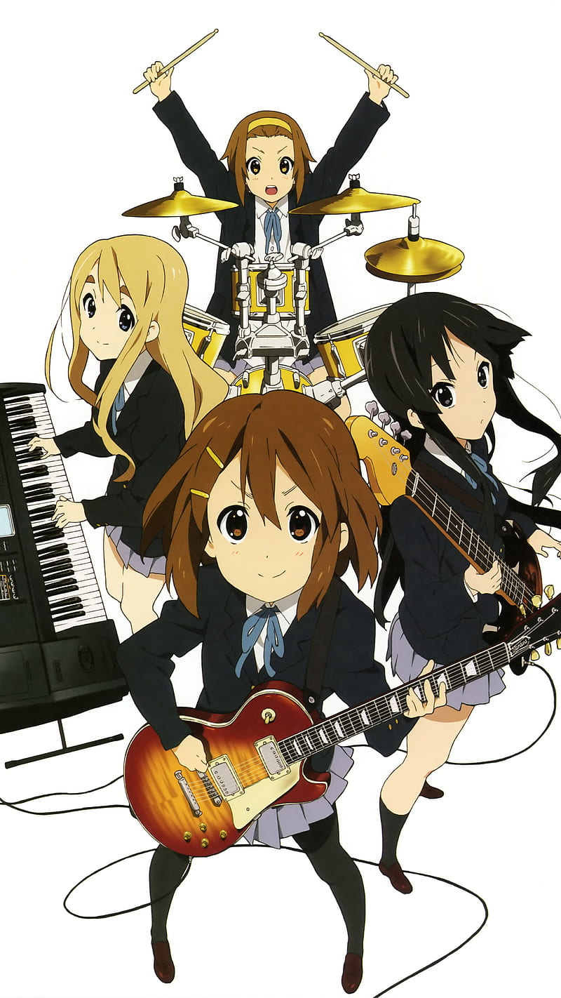 K-On characters illustration HD wallpaper