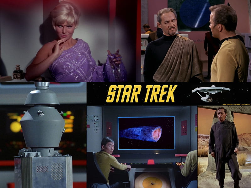 Star Trek Series, Trek, Doomsday Machine, Kirk, Nomad, Magda, HD wallpaper