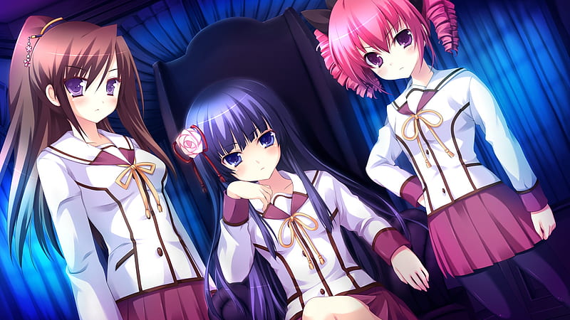 1920x1080px, 1080P free download | Anime, cute, group, saxy, serious ...