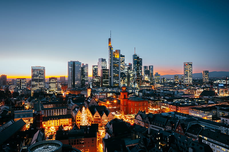 Cities, Frankfurt, HD wallpaper