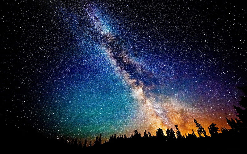 Amazing Stars-Universe space, HD wallpaper