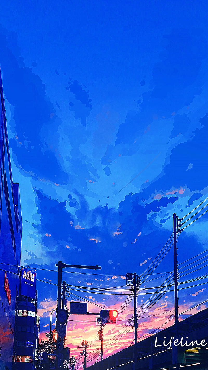 anime, Lifeline, vertical, HD phone wallpaper