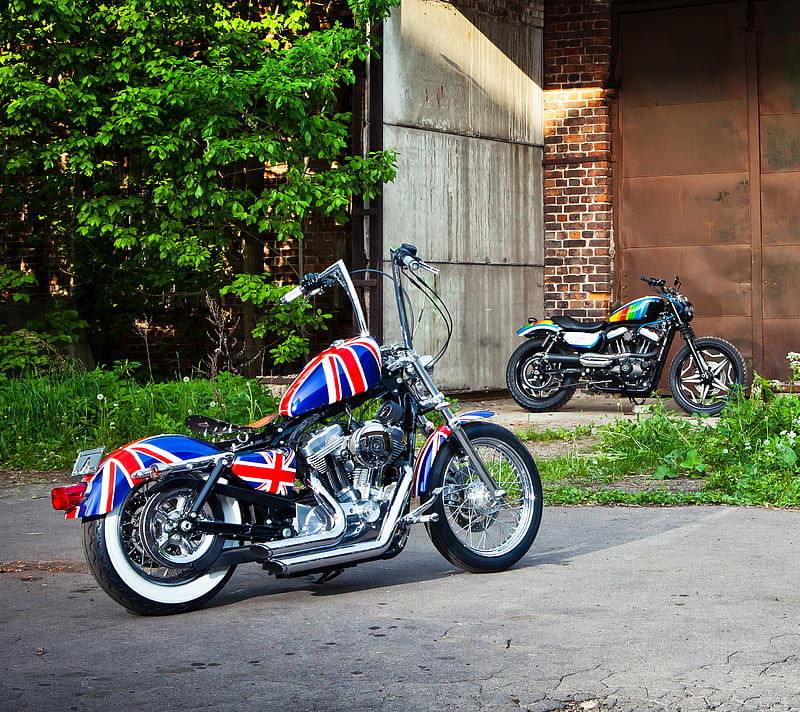 Harley Davidson, motorbike, motorcycle, HD wallpaper