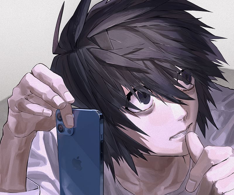 L Lawliet, Manga, Death Note, Anime, Boss, HD wallpaper