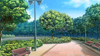 Night Fountain pretty scenic cg bonito sweet nice anime beauty  scenery HD wallpaper  Peakpx
