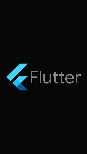 flutter, code, computer, programming, logo, hd, 4k, HD Wallpaper