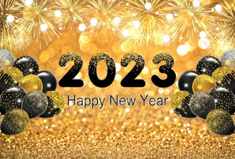 Happy New Year 2023, 2023, holiday, joy, christmas, HD wallpaper
