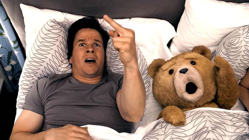 Ted, Movie, Mark Wahlberg, Ted (Movie Character), HD wallpaper