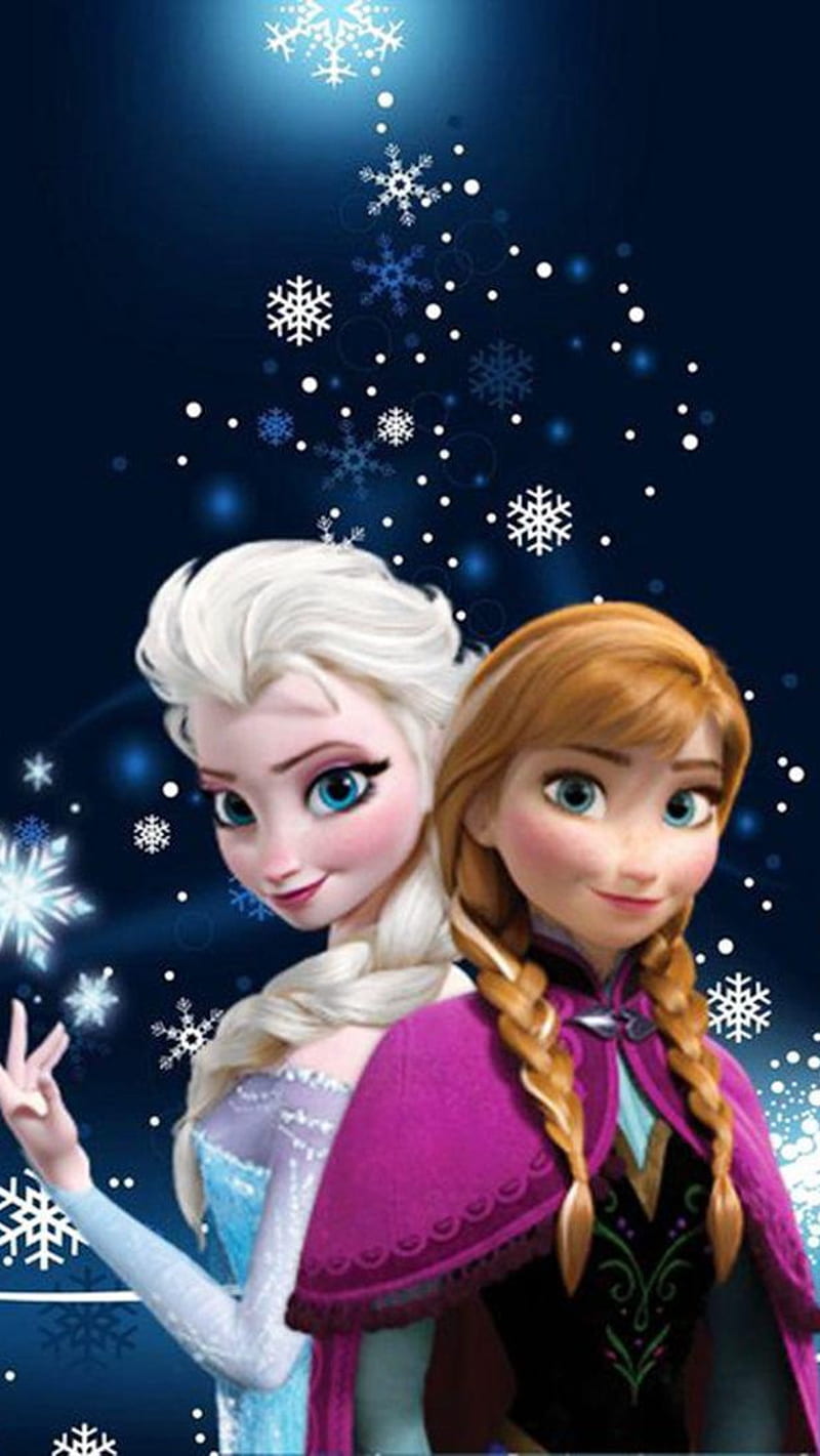 Disney Sisters, animation, cartoon, elsa, frozen, anna, HD phone wallpaper  | Peakpx