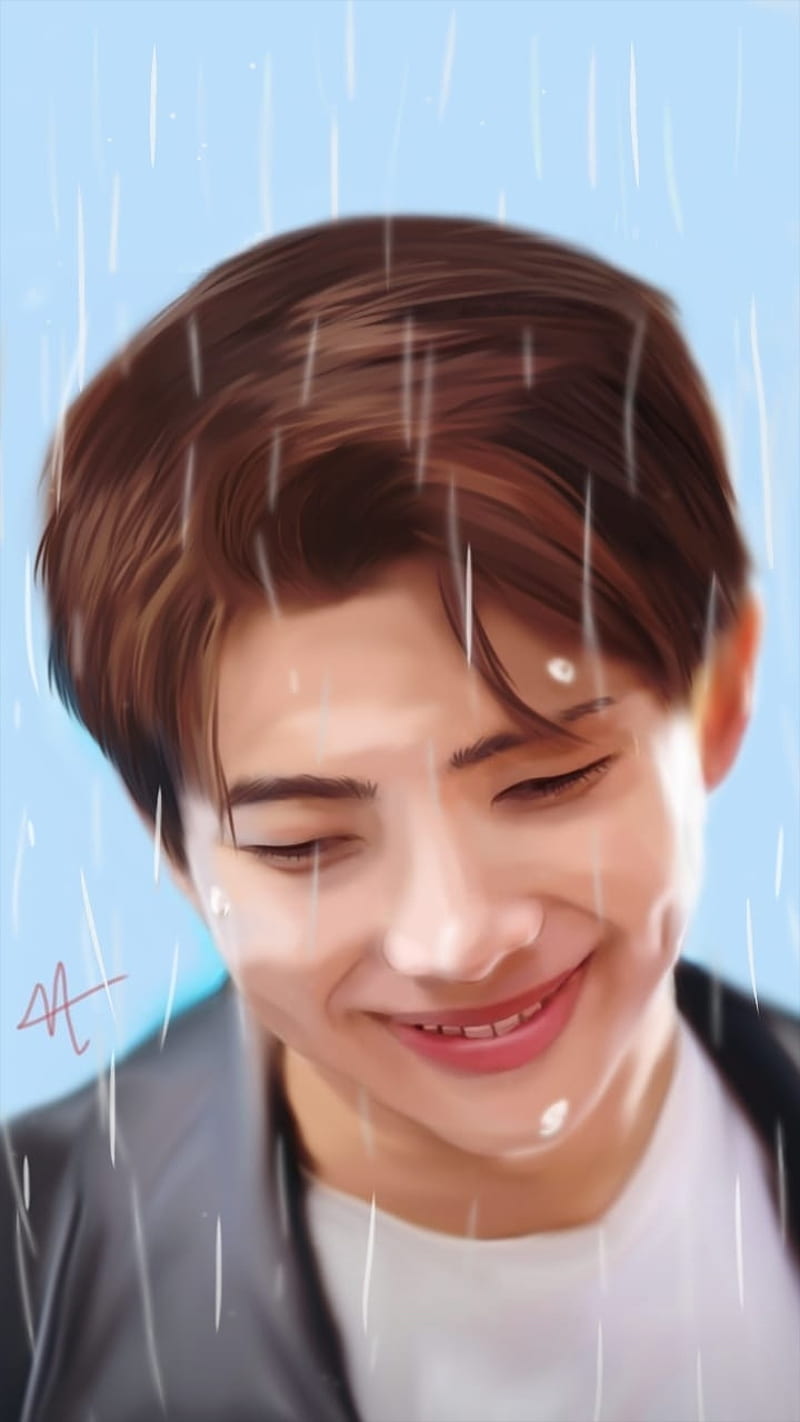 New drawing of RM (NAMJOON) from BTS by ronniejurii on DeviantArt