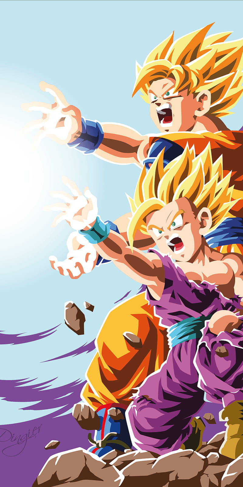 Goku gohan, bola, dragones, gohan, goku, kamehameha, Fondo de pantalla de  teléfono HD | Peakpx