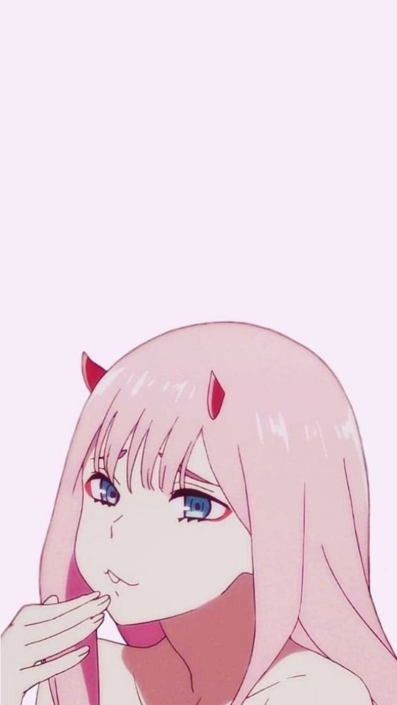 Zero two, cute, girl, waifu, HD phone wallpaper | Peakpx