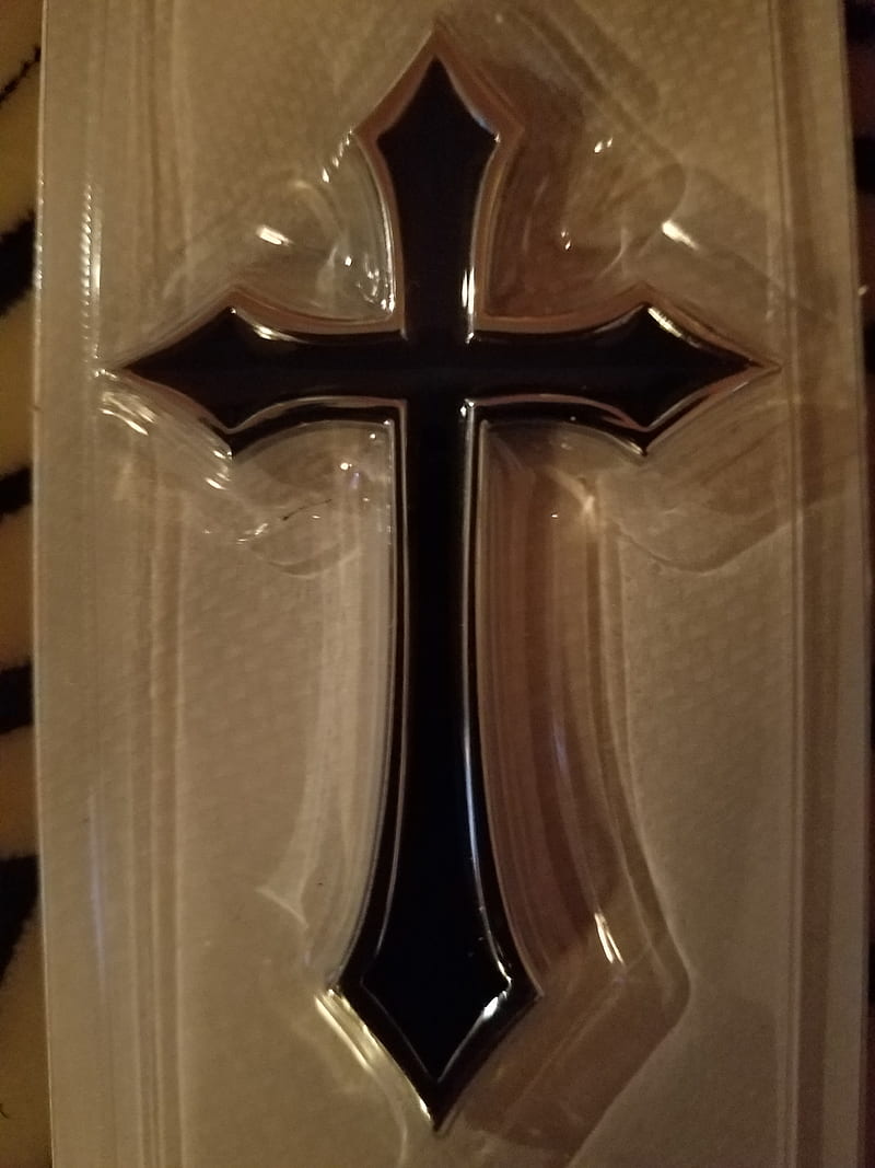 Black Celtic cross, black, celticcross, HD phone wallpaper