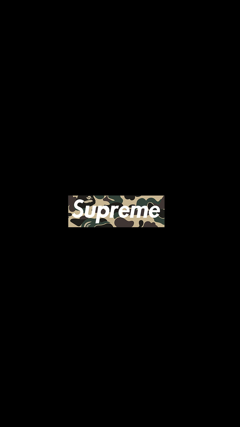 Supreme Box Logo, tee, box logo, hype, HD phone wallpaper