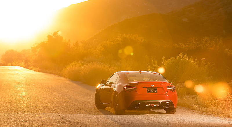 2017 Toyota 86 Red with TRD Accessories - Rear , car, HD wallpaper