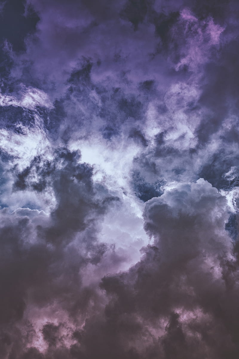 clouds, sky, height, atmosphere, HD phone wallpaper