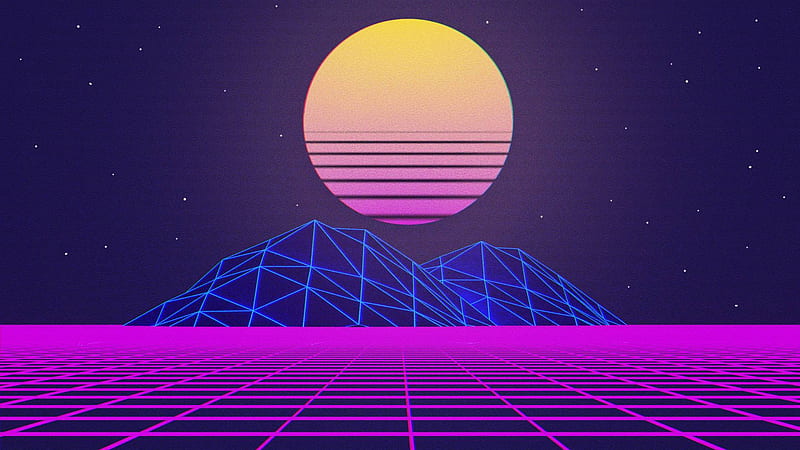 Vaporwave Sunrise