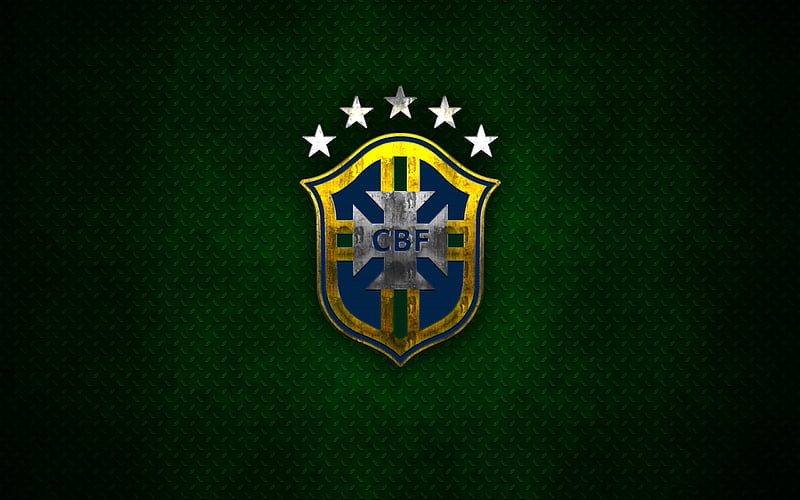 Brazil Football, brazil, cbf, emblem, national, team, HD wallpaper