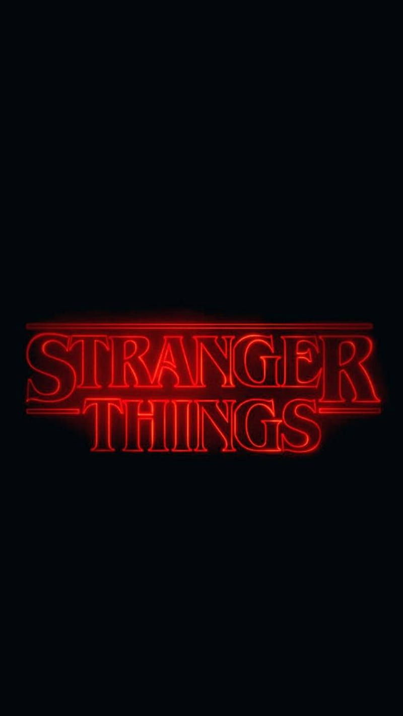 Stranger Things , stranger things, will, dustin, steve, nancy, barb, hopper, jonathan, black, red, HD phone wallpaper